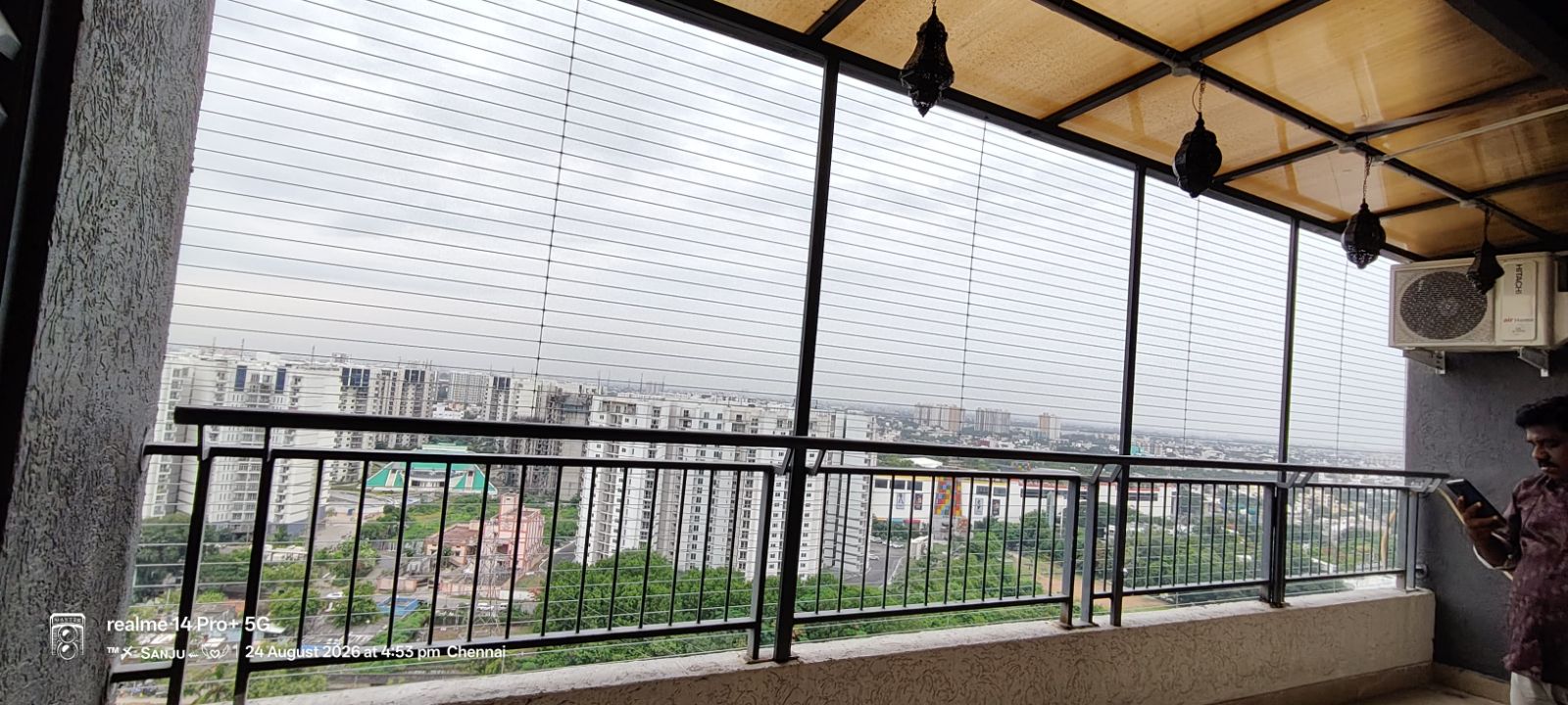 Invisible grill installation by SafeGuard Nets & Grills, photo 5